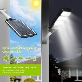 Fresh Fab Finds Solar Street Path Light Outdoor 180LEDs Radar Sensor Remote Control Wireless Lamps IP65 Waterproof Lighting For Garage Front Door