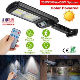 Fresh Fab Finds Solar Powered Wall Lights Outdoor 120LED Beads Motion Sensor Lamp IP65 Waterproof 3 Modes Sensor Light W/ Remote Control For Stre