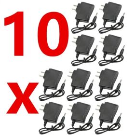 Wall AC Charger Home Charger For Rechargeable Headlamp Flashlight Torch US Plug (Option: 10PCS)