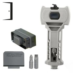 Household Door Lock Latch Mortise Installation Chisel Tools (Color: Gray, Type: Locksmith Supplies)