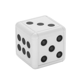 Mini Dice Camera Home Security Night Vision HD 1080P Motion Detection Nanny Cam (Color: White)
